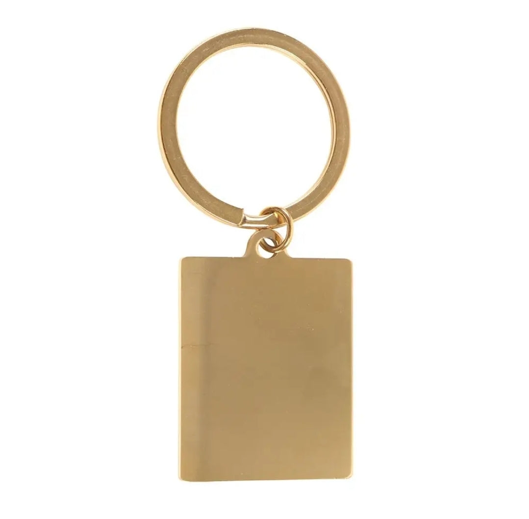 The Sun Vintage Keyring