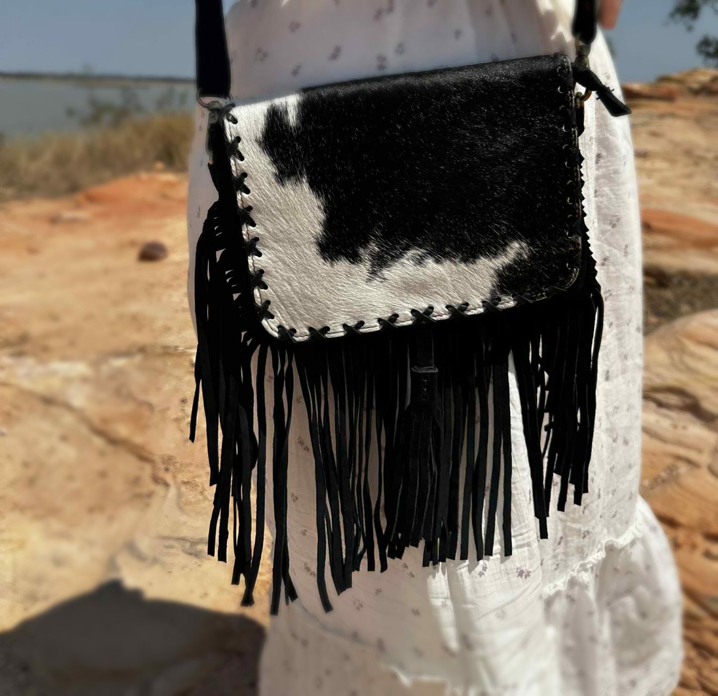 Fern Glade Luxe | Cowhide Bag