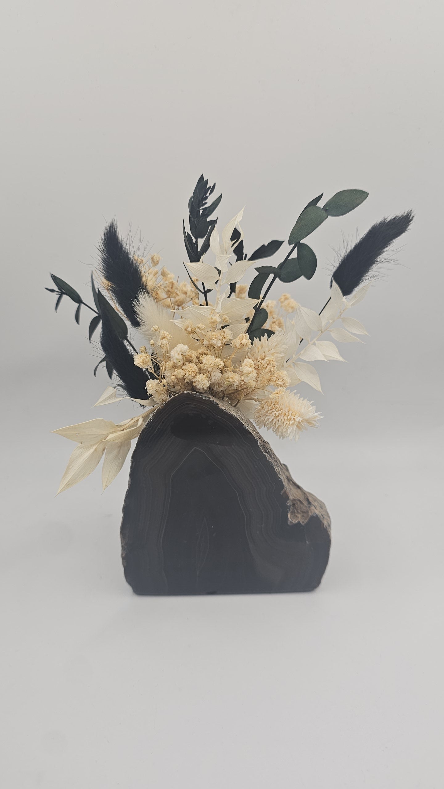 Agate Dried Flower Arrangment