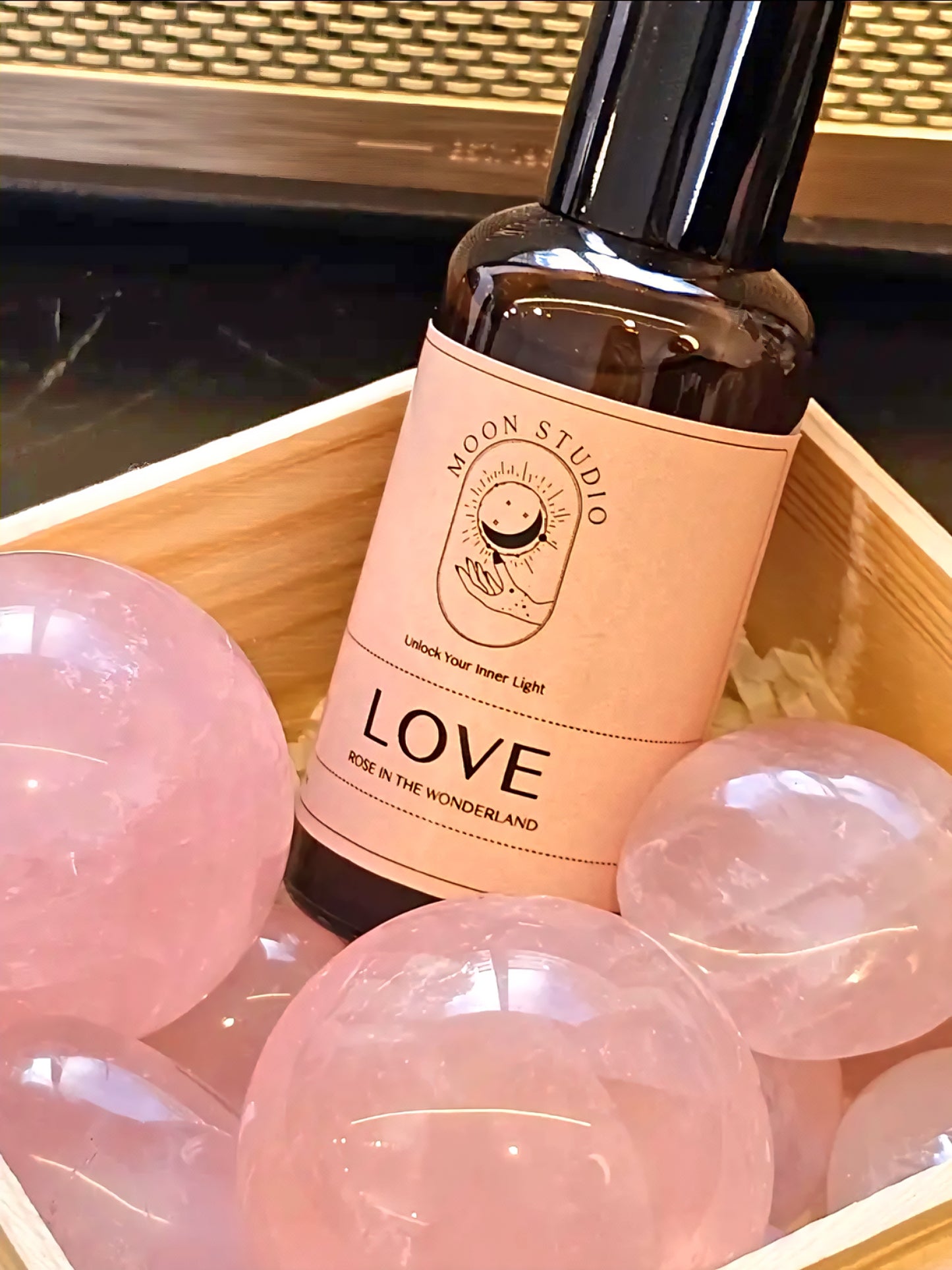 Moon Rituals | Love Spray Infused With Rose Quartz | Rose In The Wonderland Scent