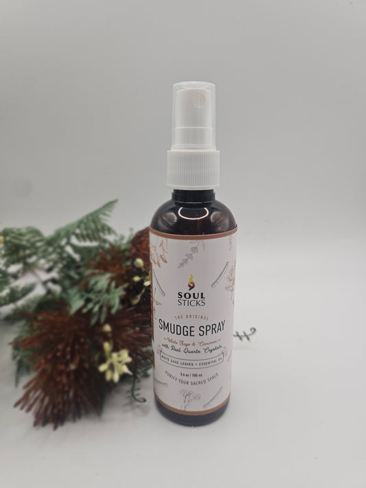 Soul Sticks Smudge Spray - White Sage & Cinnamon