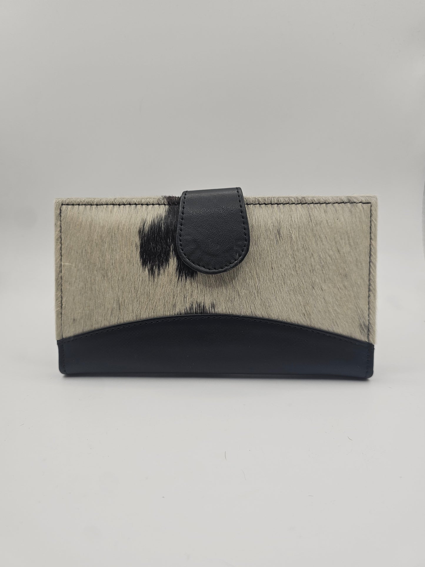 Cowhide & Leather Wallet | Fern Glade Luxe