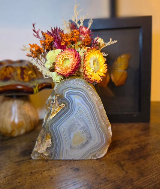 Sunset Agate Floral Arrangement