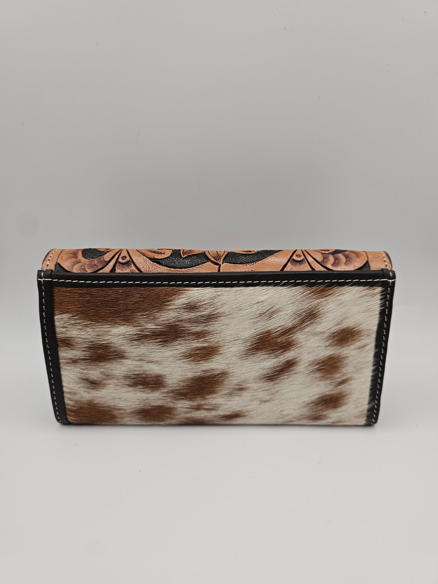 Fern Glade Luxe | Leather & Cowhide Wallet