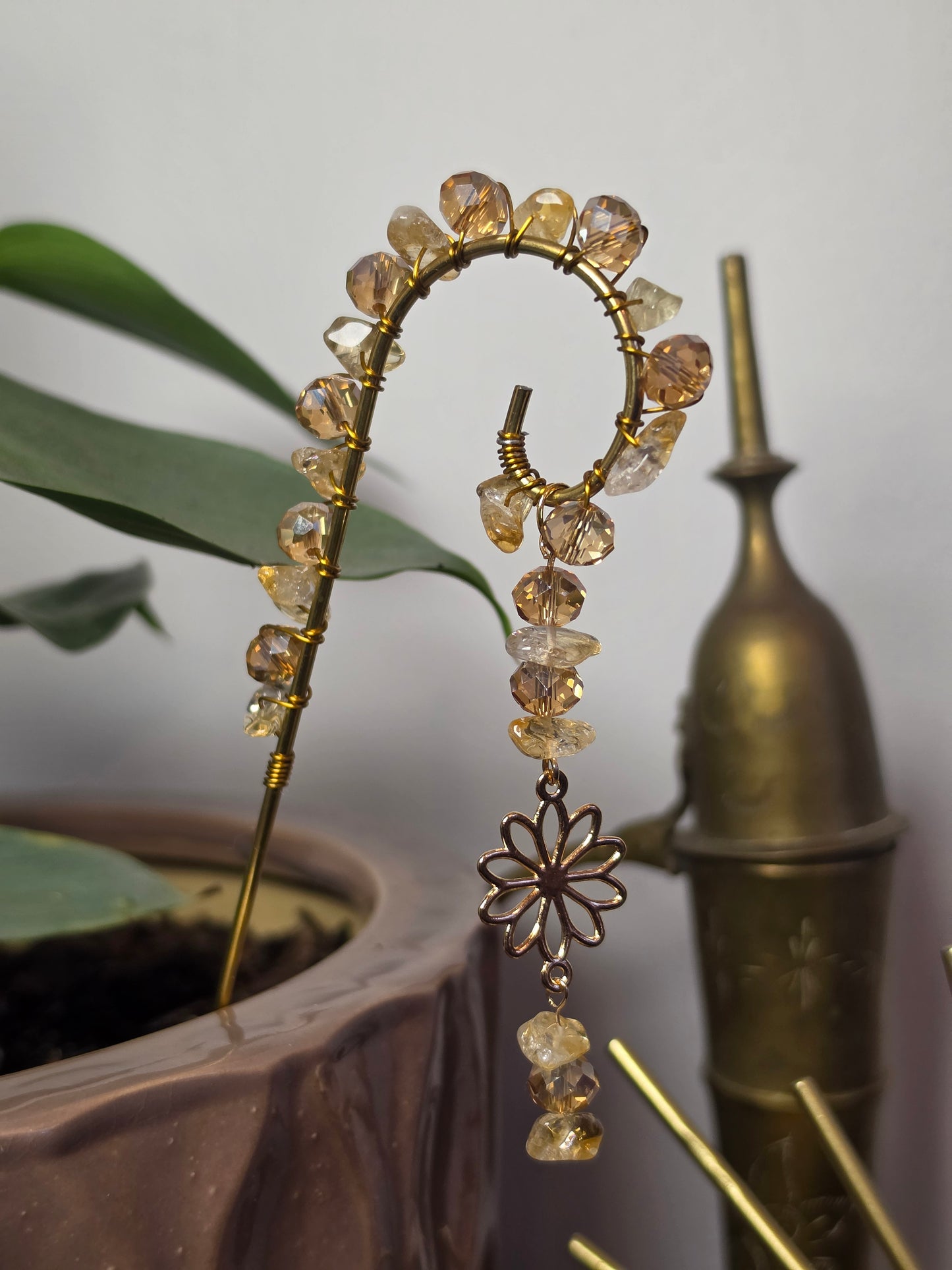 Beaded Plant Stakes
