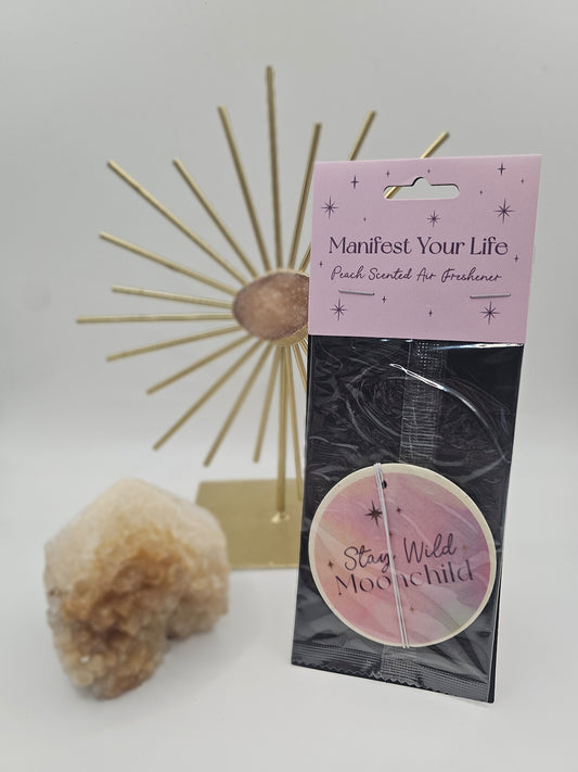 Stay Wild Moonchild Peach Scented Air Freshner