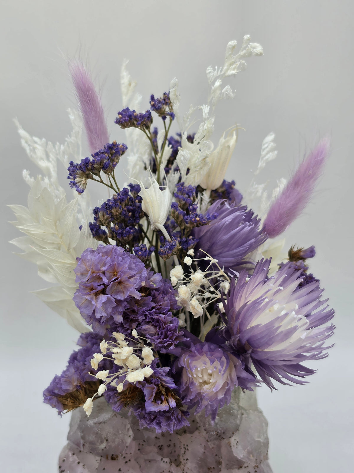 Lavender Dreams Amethyst Floral Arrangement