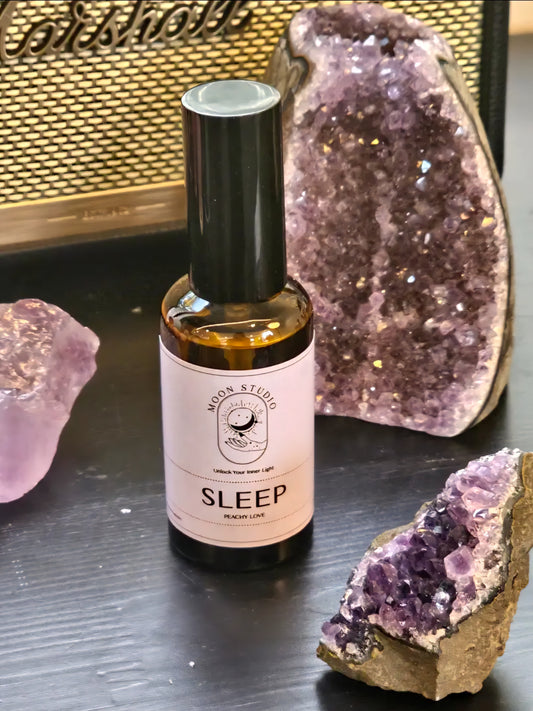Moon Rituals | Sleep Spray Infused With Amethyst | Peachy Love Scent