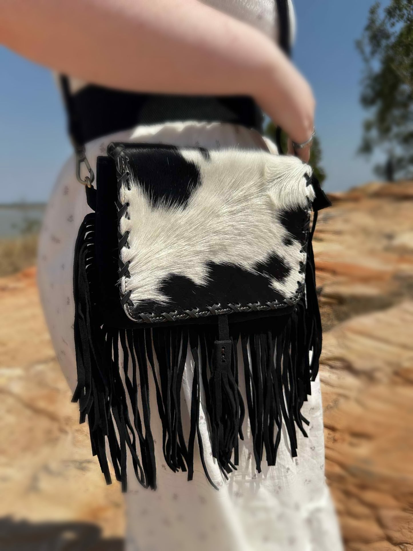 Fern Glade Luxe | Cowhide Bag