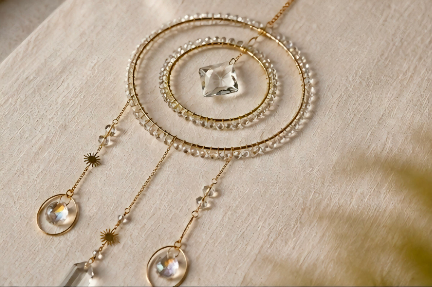 Celestial Crystal Suncatcher