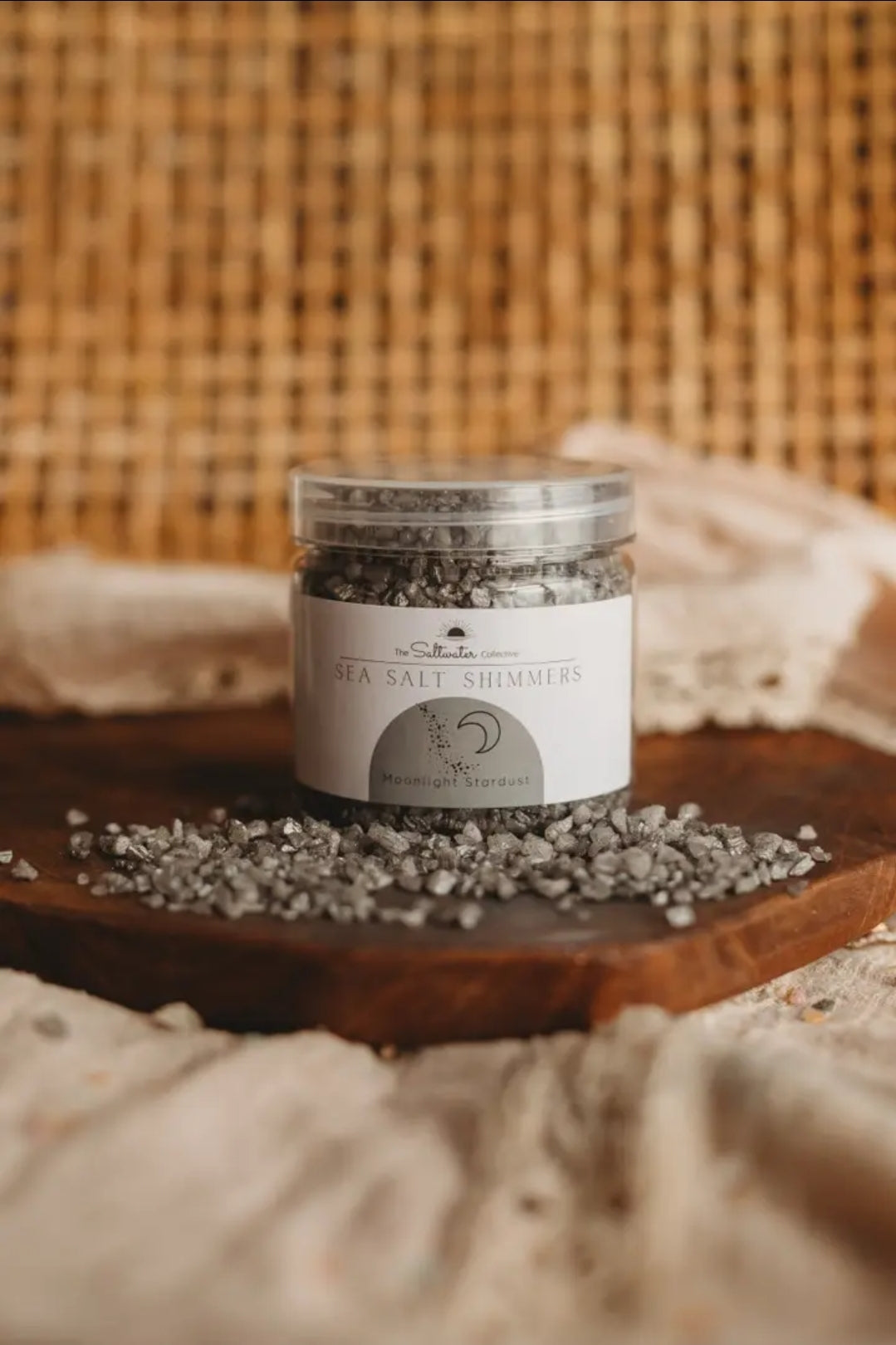 The Saltwater Collective | Moonlight Stardust | Sea Salt Shimmers 200g