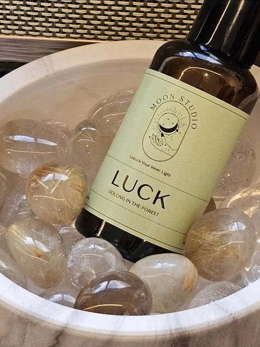 Moon Rituals | Luck Spray Infused With Citrine | Oolong In The Forest Scent