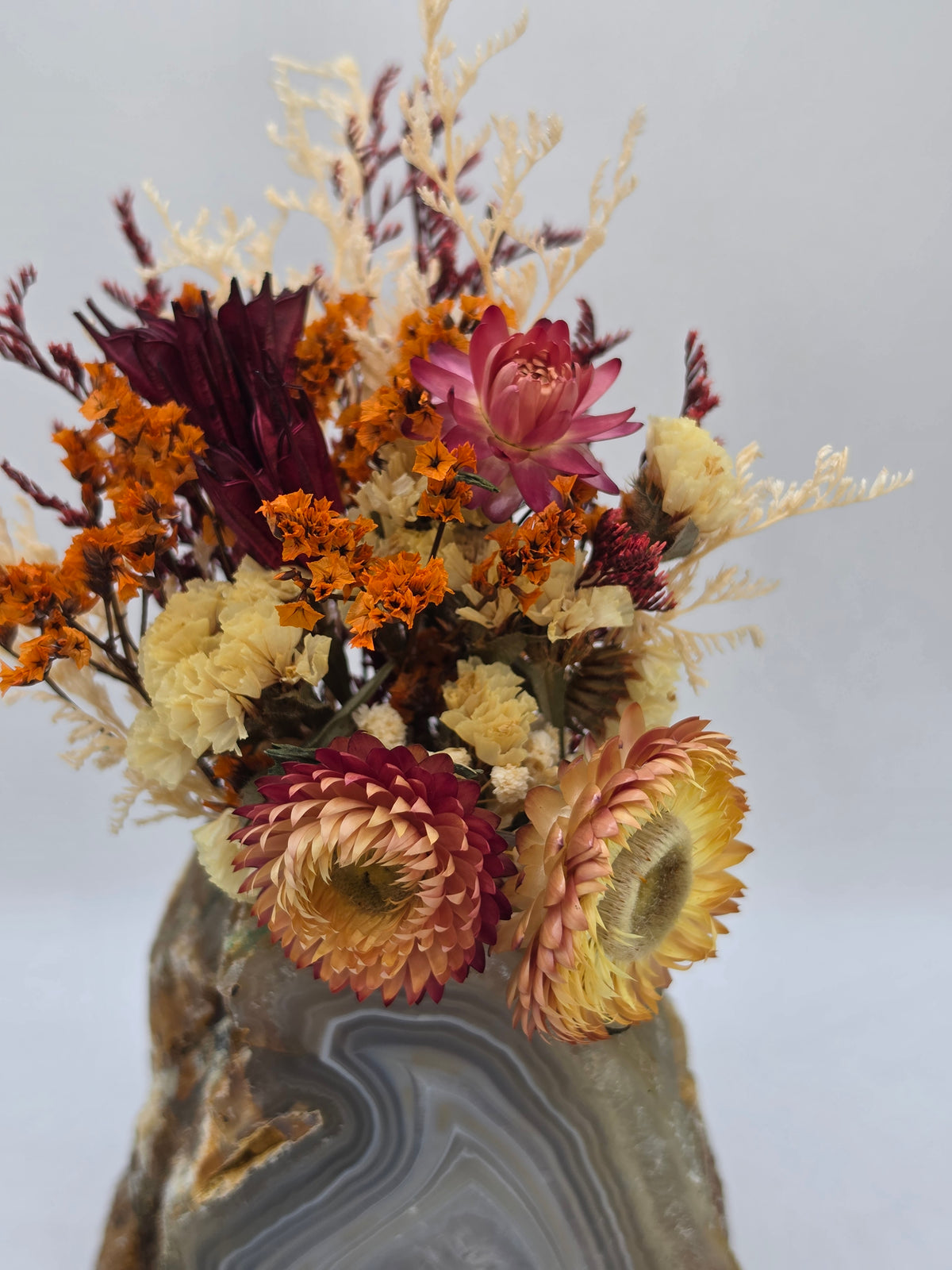 Sunset Agate Floral Arrangement