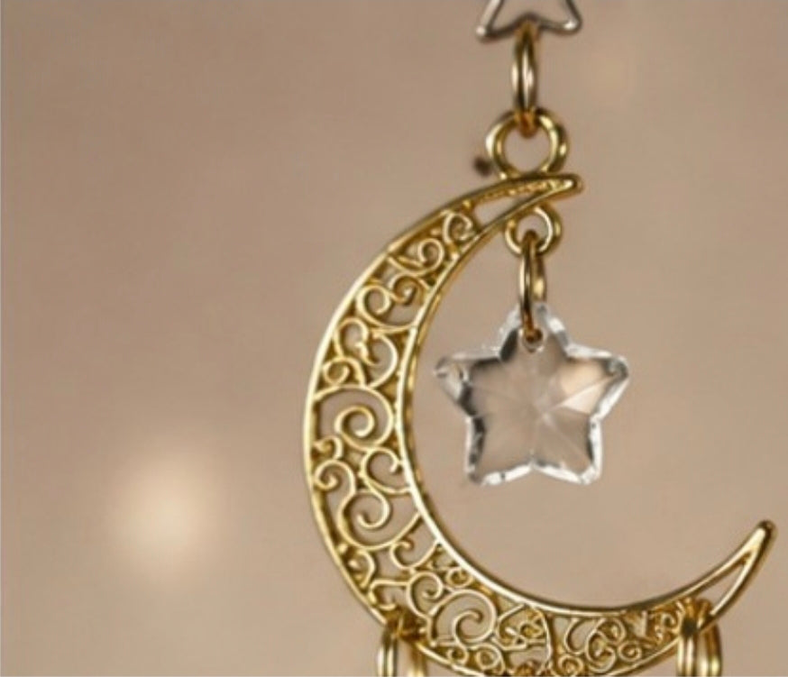 Golden Moonlight Suncatcher
