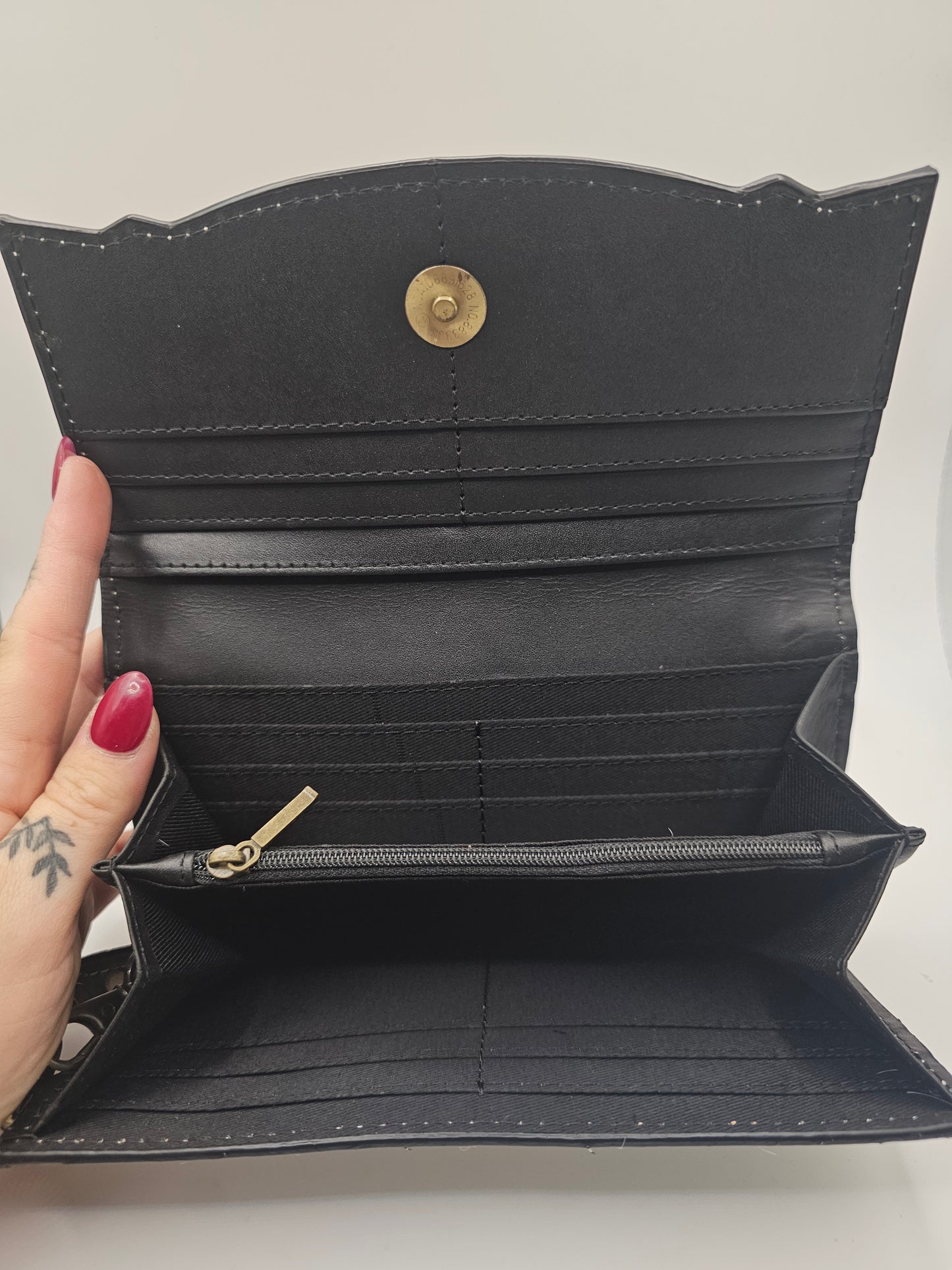 Cowhide & Leather Wallet | Fern Glade Luxe