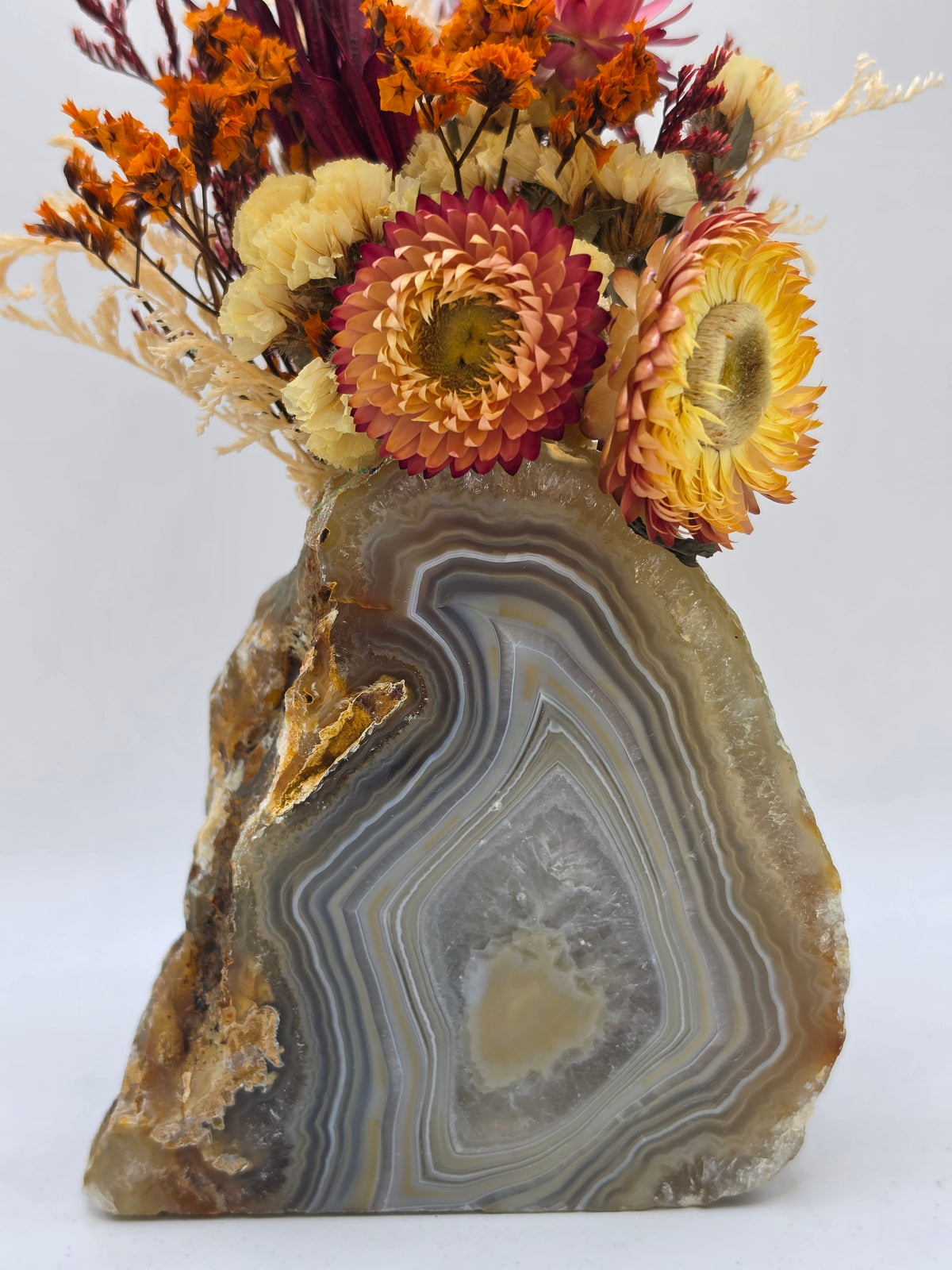Sunset Agate Floral Arrangement
