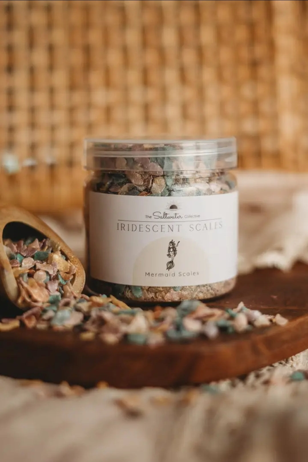 The Saltwater Collective | Mermaid Scales | Iridescent Scales 85g