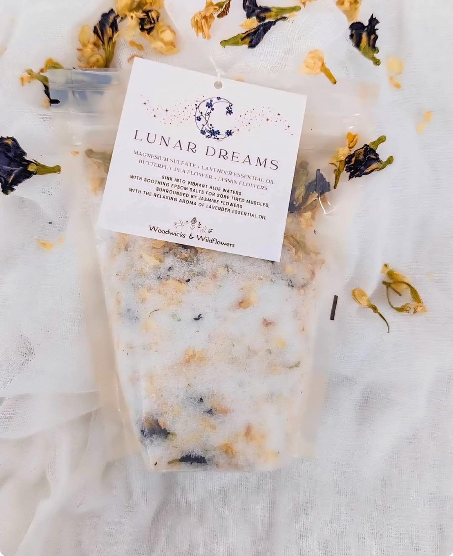Woodwicks & Wildflowers | Lunar Dreams Bath Soak