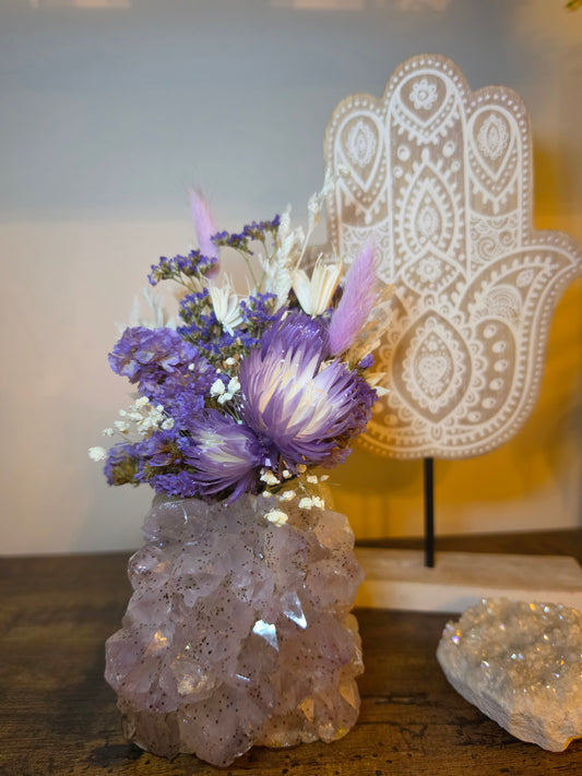 Lavender Dreams Amethyst Floral Arrangement
