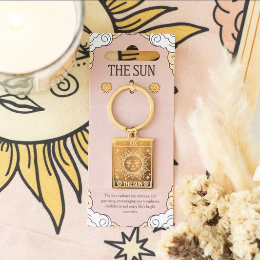 The Sun Vintage Keyring
