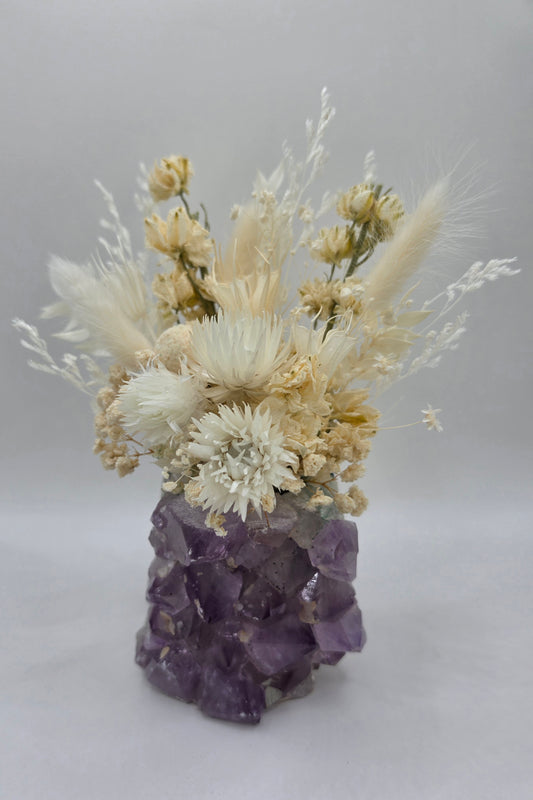 Amethyst Serenity Floral Arrangement