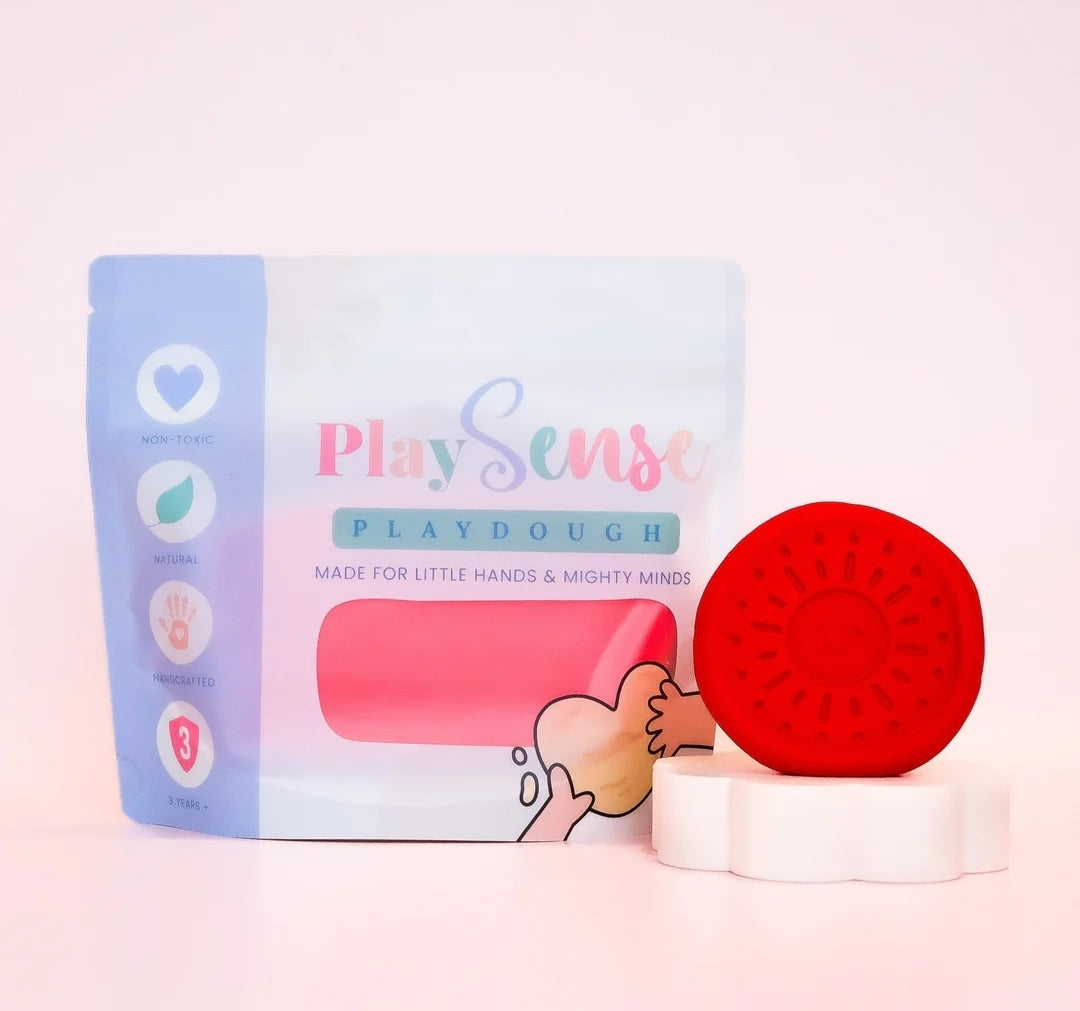 Play Sense Dough | Bright Red | Cherry Scented