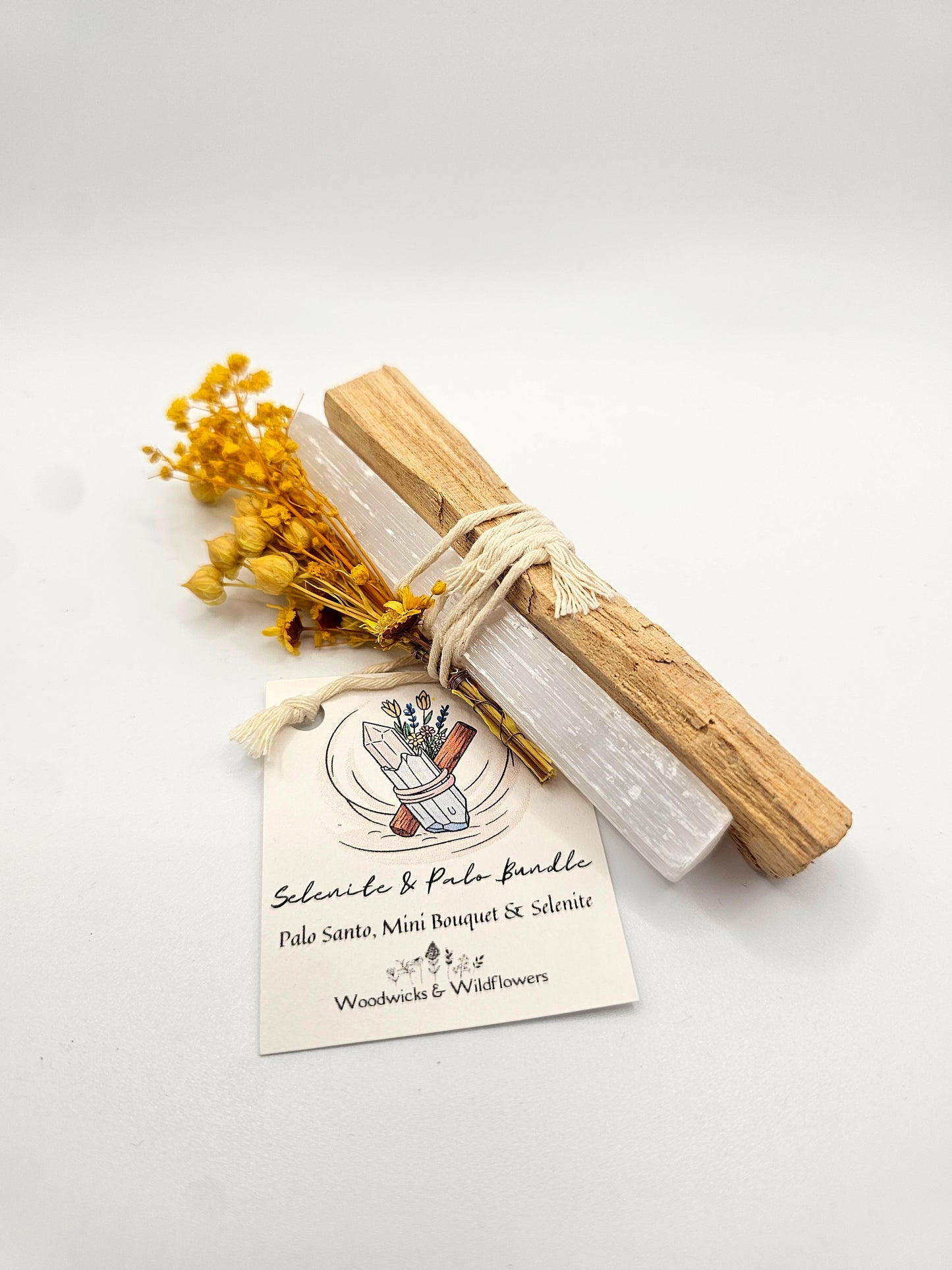 Woodwicks & Wildflowers | Palo Santo + Selenite