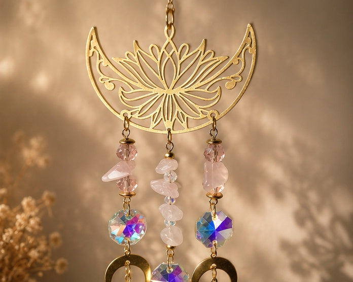 Lunar Bloom Suncatcher