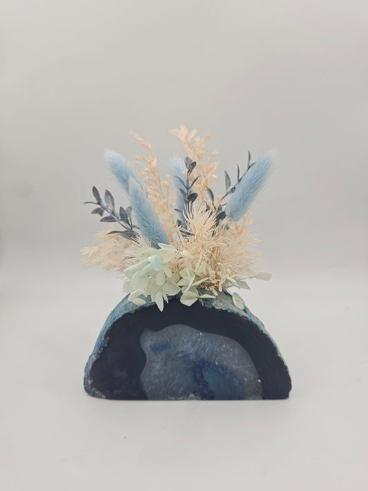 Agate Dried Flower Arrangment