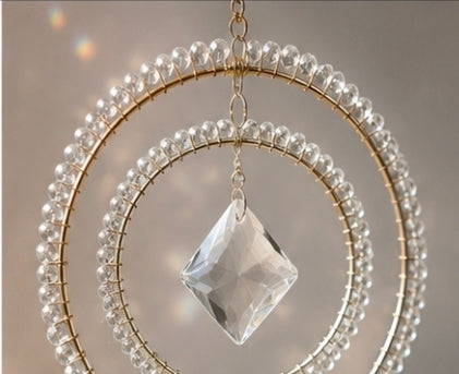 Celestial Crystal Suncatcher