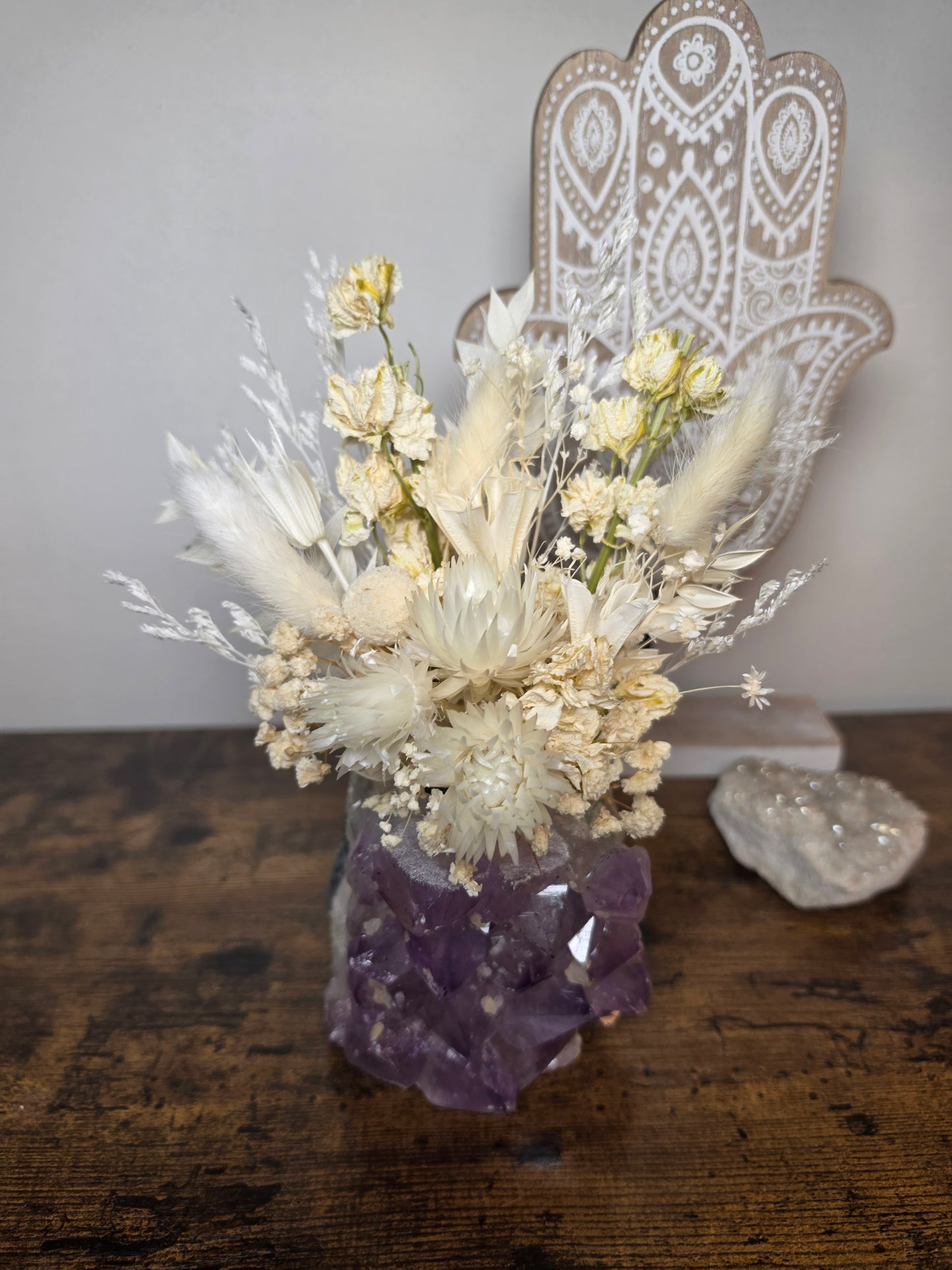 Amethyst Serenity Floral Arrangement