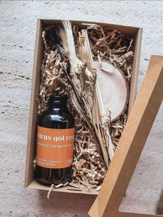 Everwood Candle Co | 'Citrus Got Real' Botanical Reed Diffuser 200ml