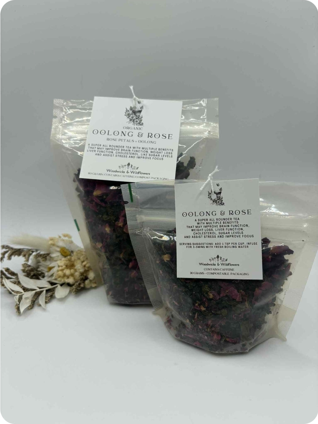 Woodwicks & Wildflowers | Oolong & Rose Tea