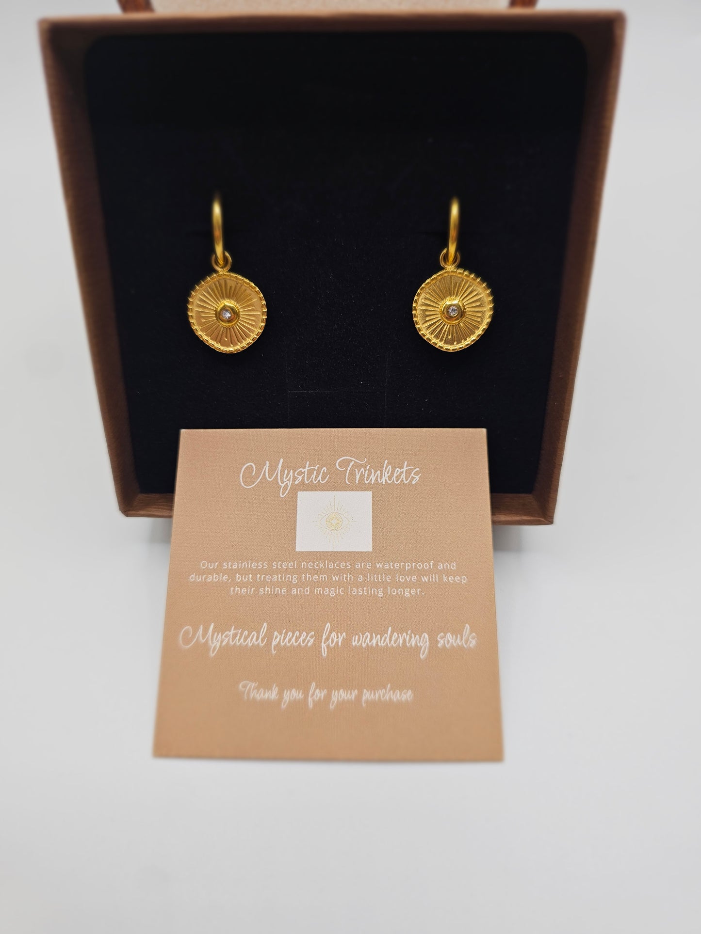 Mystic Trinkets | Dahlia, Tarnish Proof Earrings