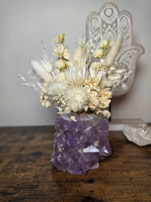 Amethyst Serenity Floral Arrangement