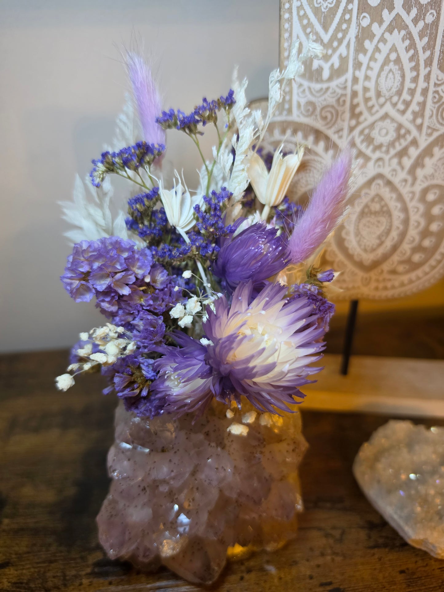 Lavender Dreams Amethyst Floral Arrangement