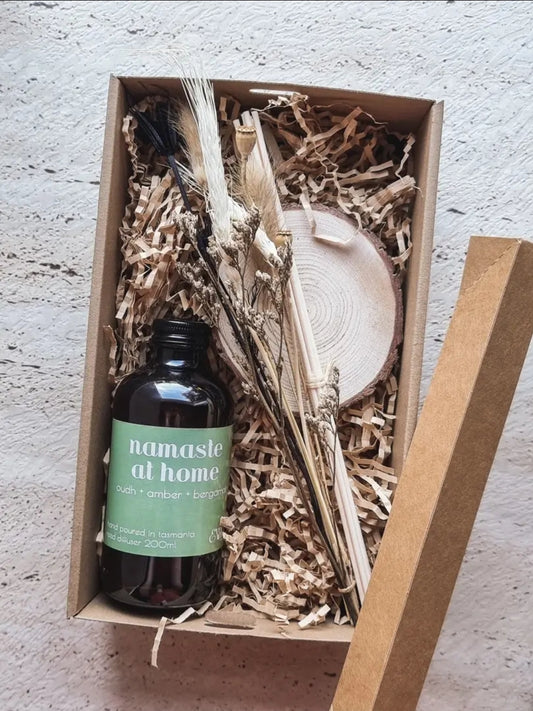 Everwood Candle Co | 'Namaste At Home' Botanical Reed Diffuser 200ml