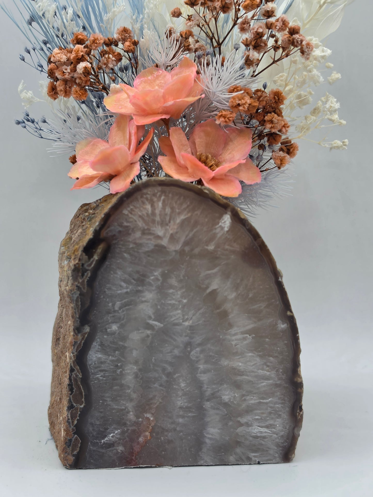 Vintage Meadows Agate Floral Arrangment