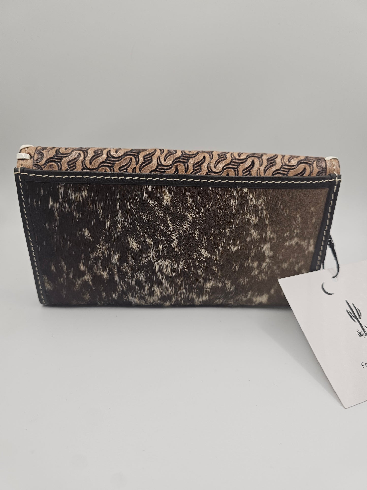 Fern Glade Luxe | Leather & Cowhide Wallet