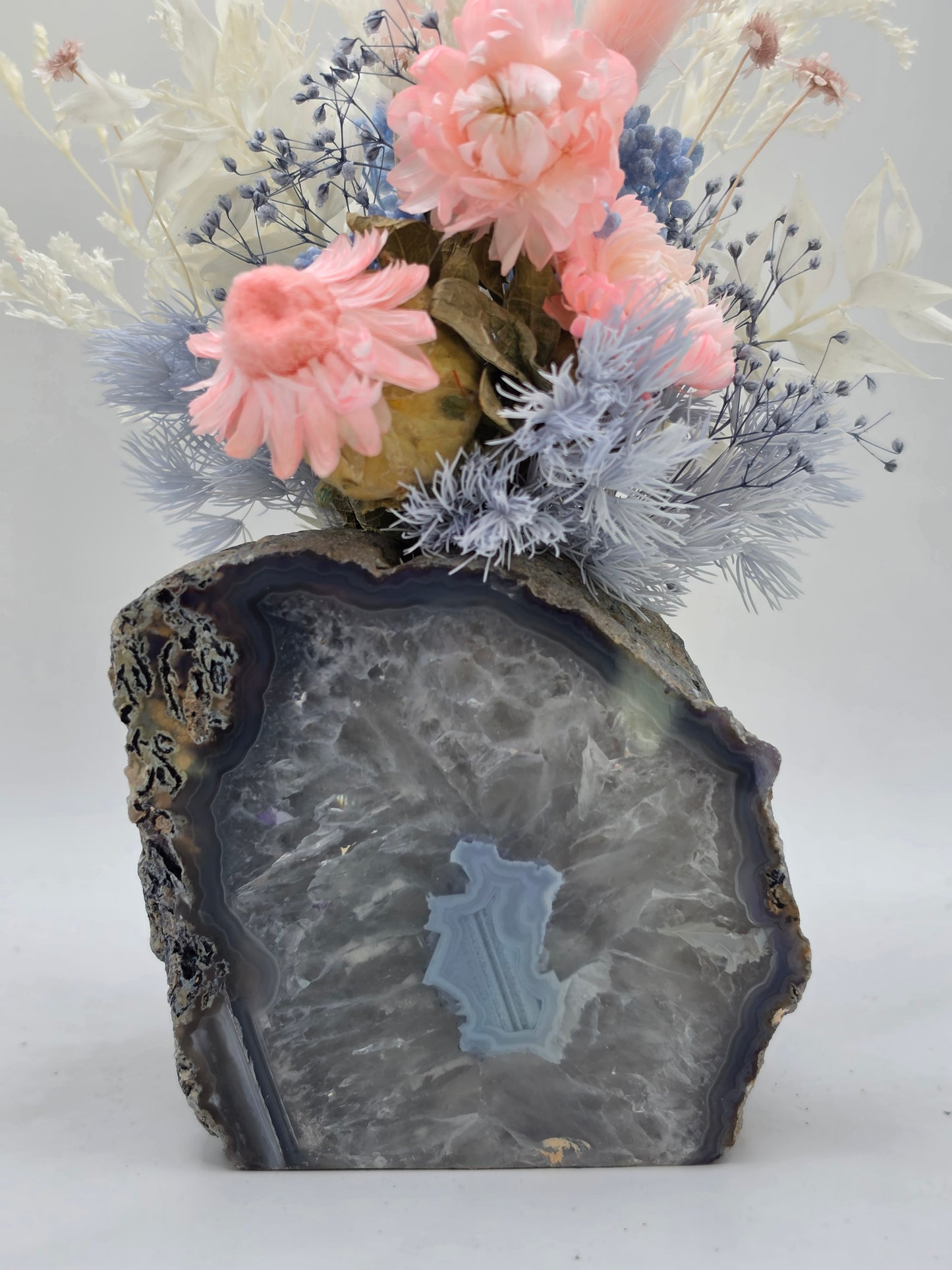 Blush Whisper Agate Floral Arrangement