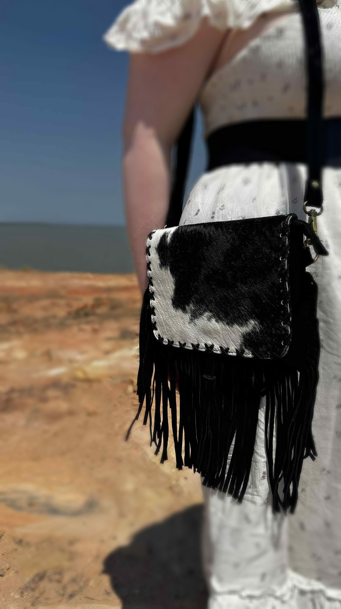 Fern Glade Luxe | Cowhide Bag